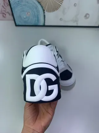 Dolce & Gabbana 1984 Black White Gray tênis lifestyle 2
