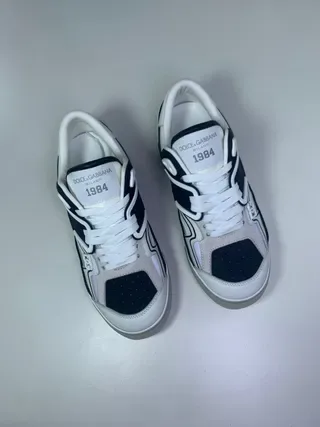 Dolce & Gabbana 1984 Black White Gray tênis lifestyle 3