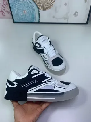 Dolce & Gabbana 1984 Black White Gray tênis lifestyle 5