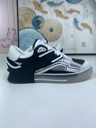 Dolce & Gabbana 1984 Black White Gray tênis lifestyle 7