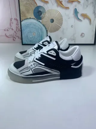 Dolce & Gabbana 1984 Black White Gray tênis lifestyle 8