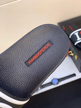 Dolce & Gabbana Slides con impressão de logo preto branco alça sola de borracha moldada chinelos 7