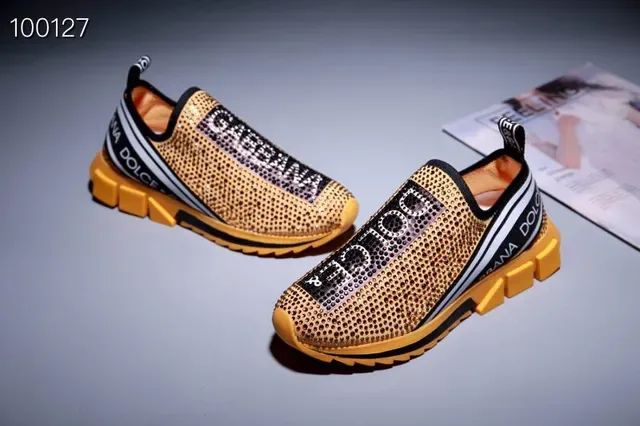 Dolce & Gabbana Tênis Slip-On de Malha Perfurada Estilo de Vida 5