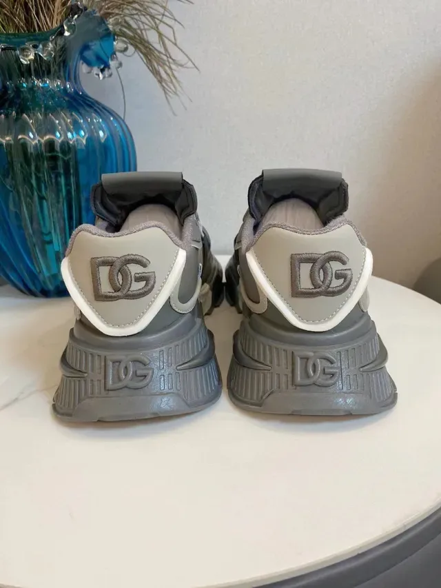 Dolce & Gabbana NS1 Gray and Beige Chunky Sneakers 7