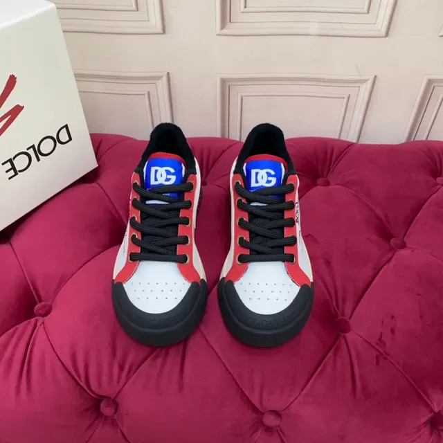 Dolce & Gabbana NS1 White Red Black Lifestyle Sneakers 3