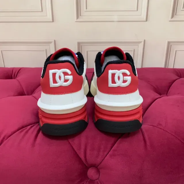 Dolce & Gabbana NS1 White Red Black Lifestyle Sneakers 8