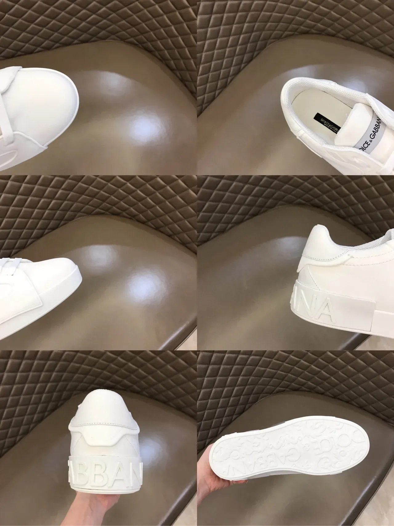 Dolce & Gabbana White Platform Lifestyle Sneakers 3