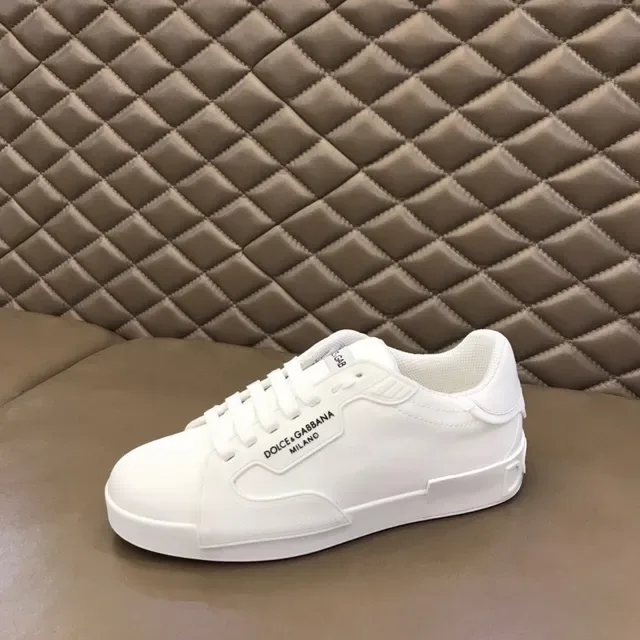 Dolce & Gabbana White Platform Lifestyle Sneakers 5