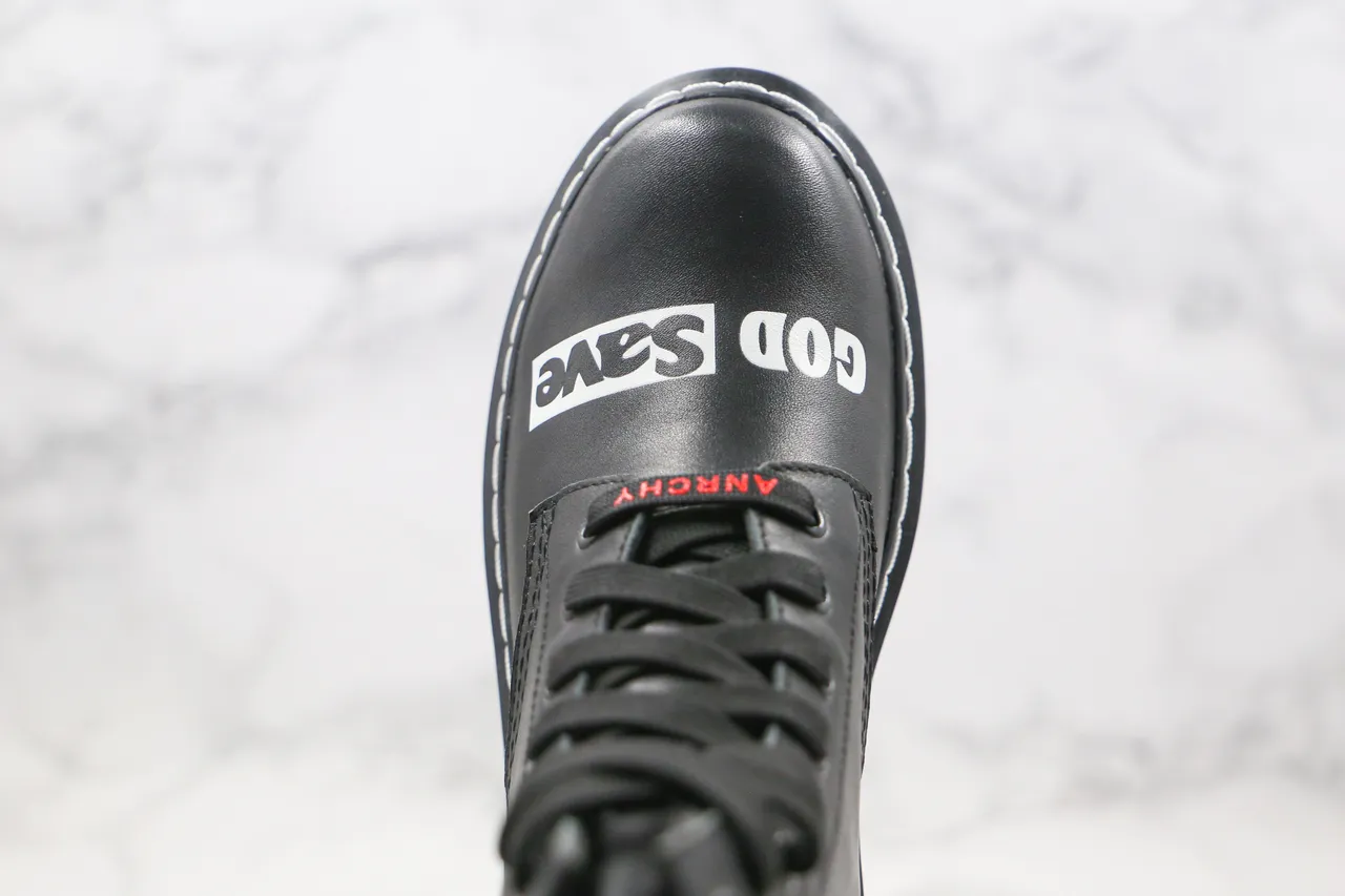 Dr. Martens 1460 Botín Negro Cuero Suave Martin 4