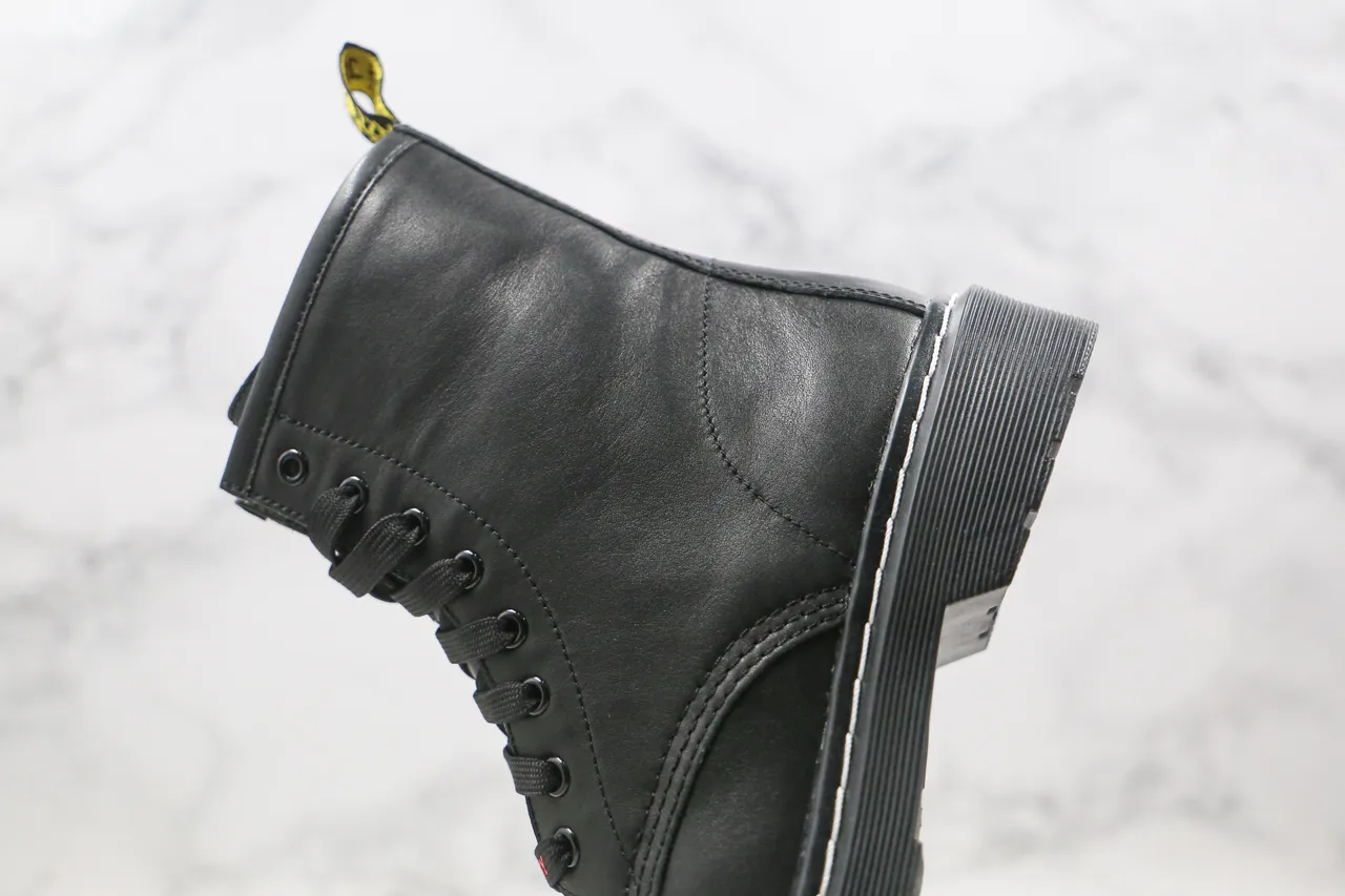 Dr. Martens 1460 Botín Negro Cuero Suave Martin 5