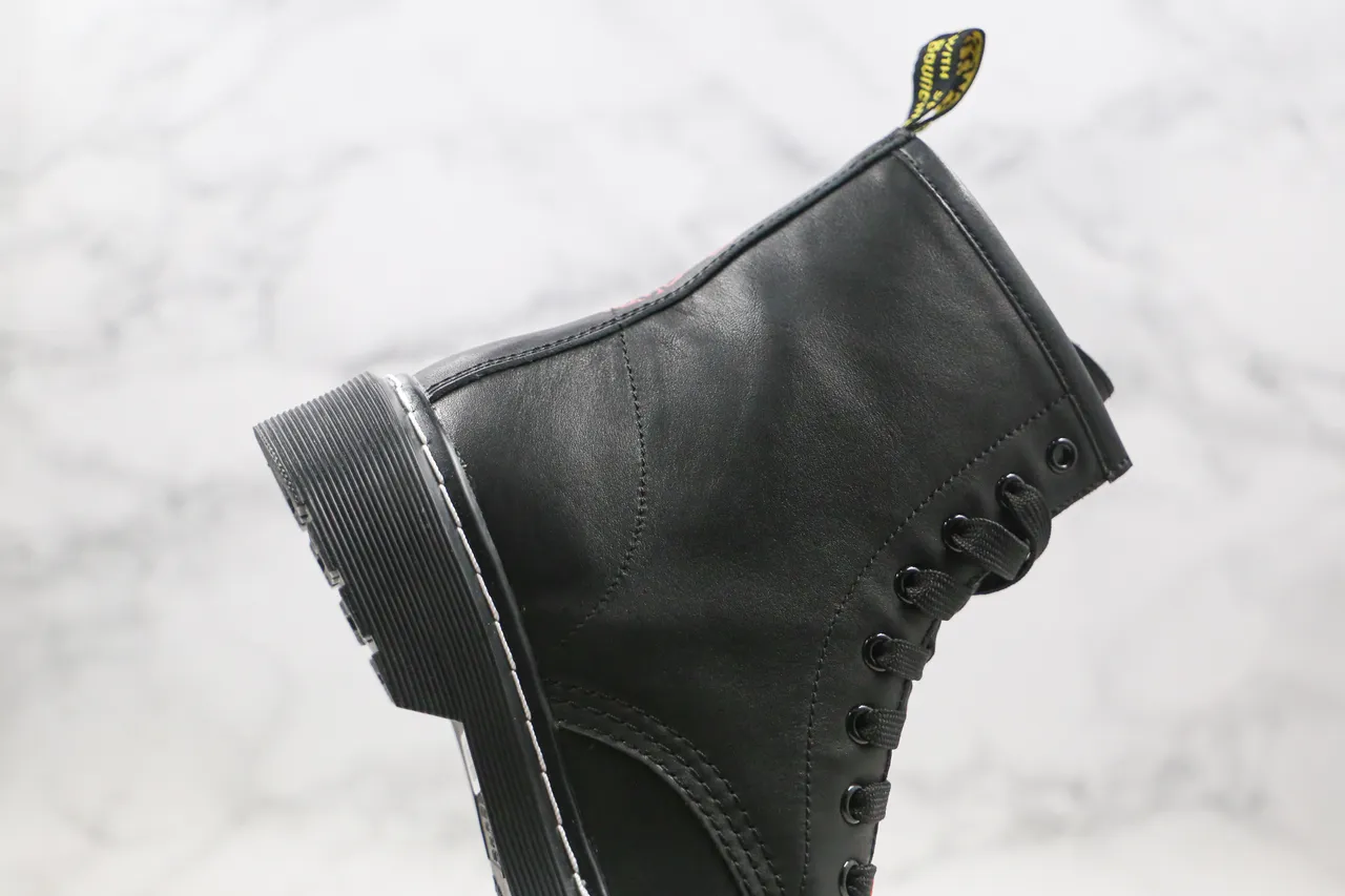 Dr. Martens 1460 Botín Negro Cuero Suave Martin 6