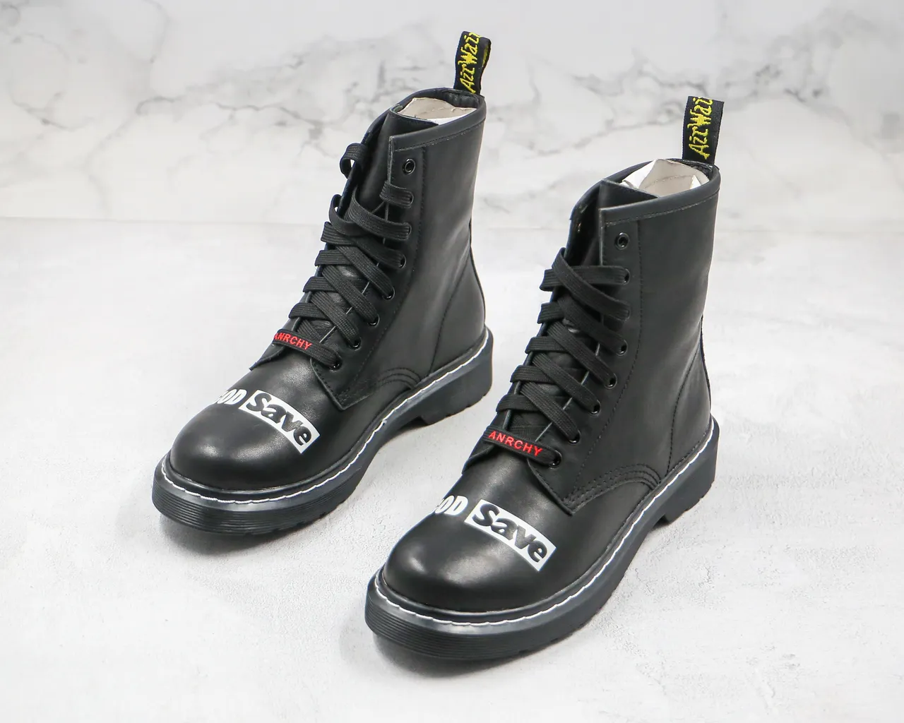 Dr. Martens 1460 Botín Negro Cuero Suave Martin 7