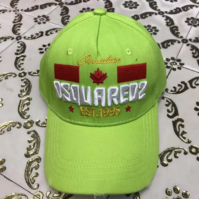 Dsquared2 Canadian Flag Embroidered Black Baseball Cap 5