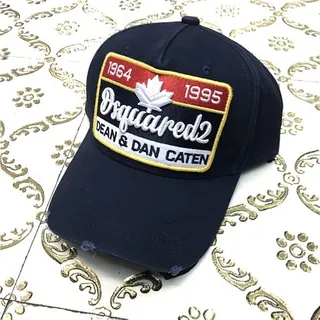 Dsquared2 Heritage Patch Red Baseball Cap 2