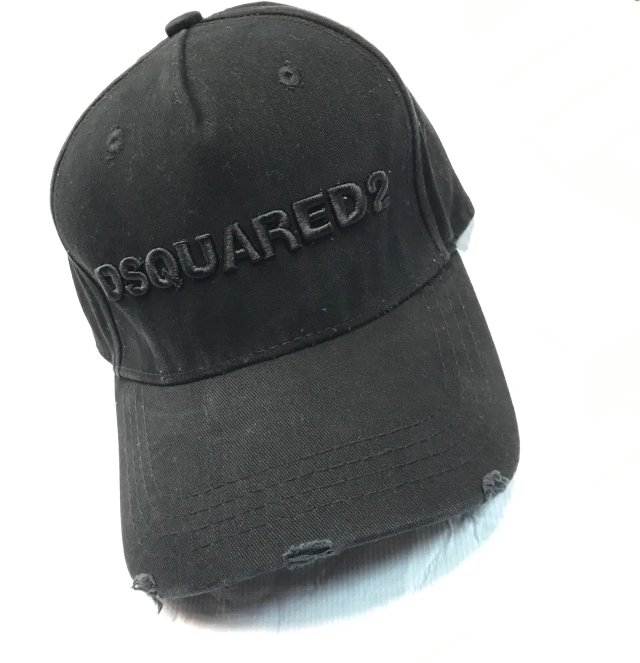 Dsquared2 ICON Embroidered White Baseball Cap 5