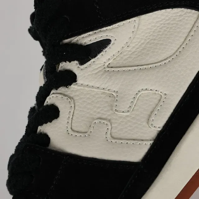Fendi First Black and Cream Suede-Leather High-Top Lifestyle Sneakers 6
