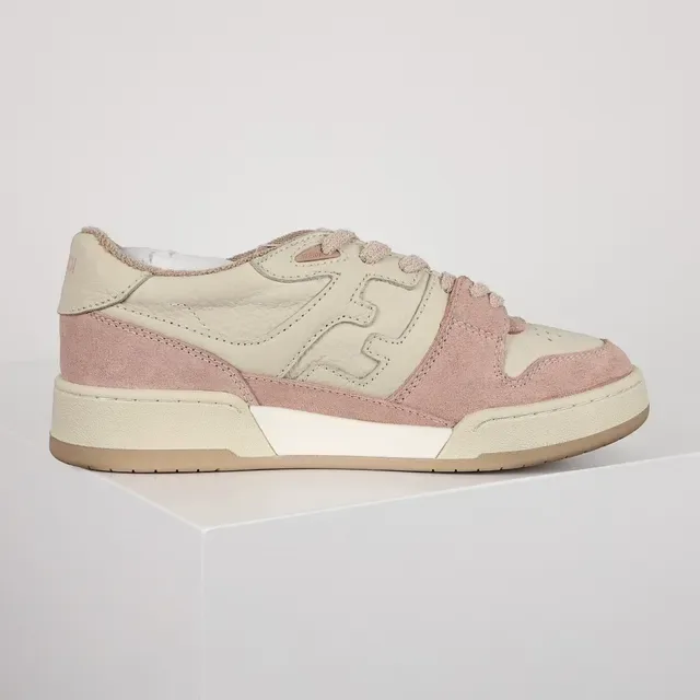 Fendi Chaussures Lifestyle Rose Beige Low-Top Matériau Mixte 7