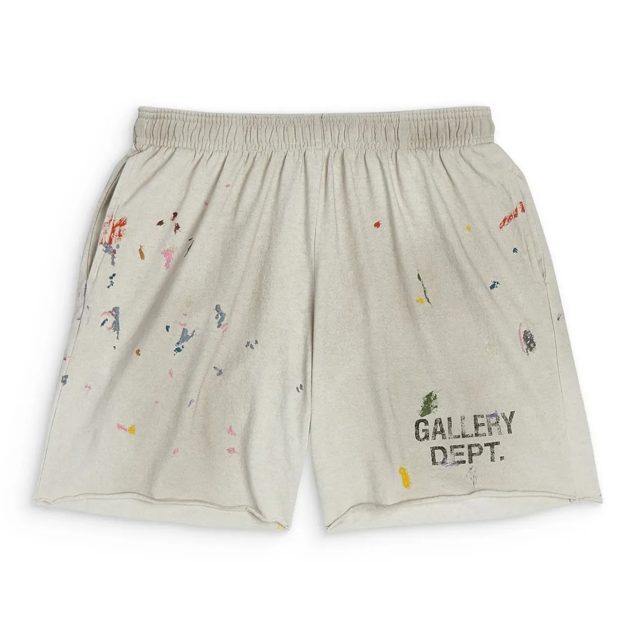 Gallery Dept Paint-Splatter Graphic Shorts 12