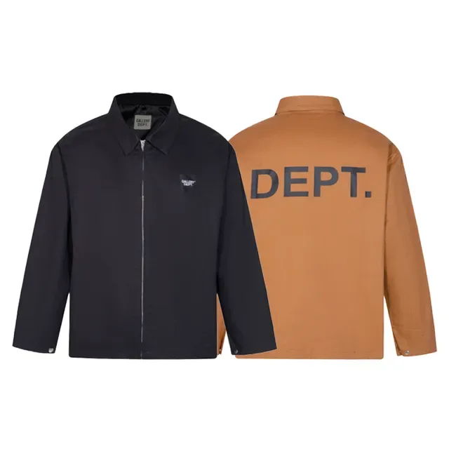 Gallery Dept Reversible Collared Zip-Front Jacket 2