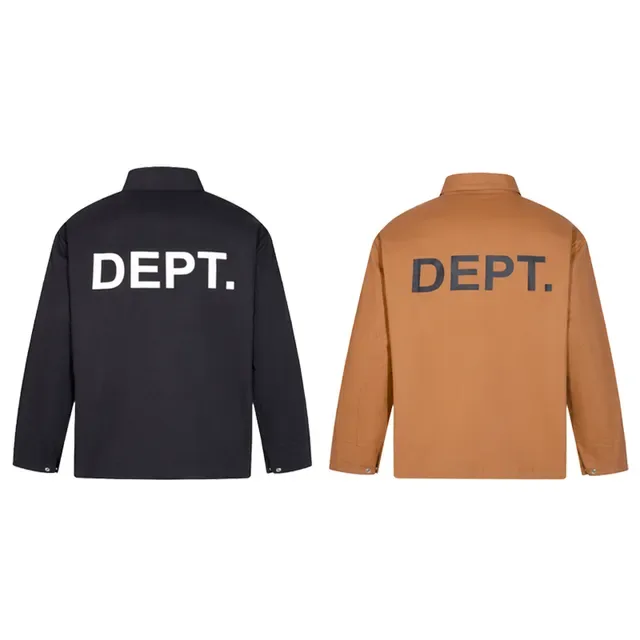 Gallery Dept Reversible Collared Zip-Front Jacket 4