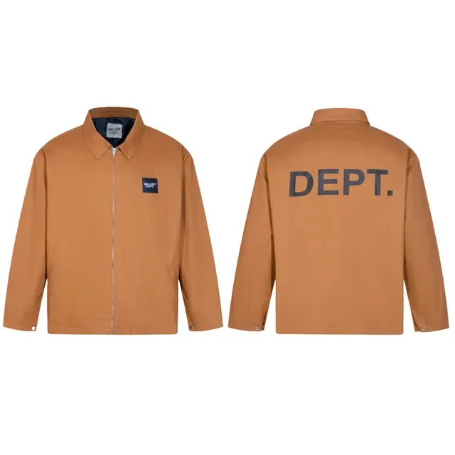 Gallery Dept Reversible Collared Zip-Front Jacket 6