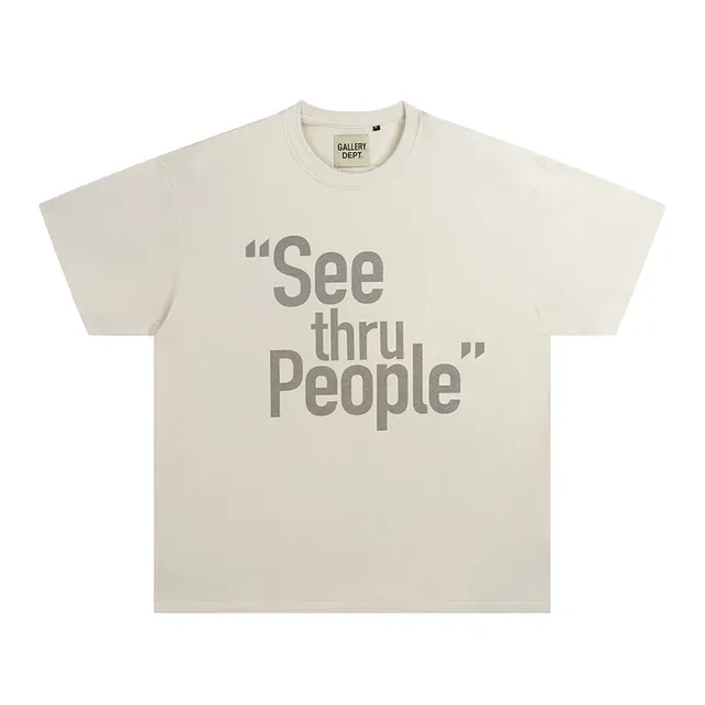 Gallery Dept "See Thru People" / "Art That Kills" ग्राफिक टी-शर्ट 3