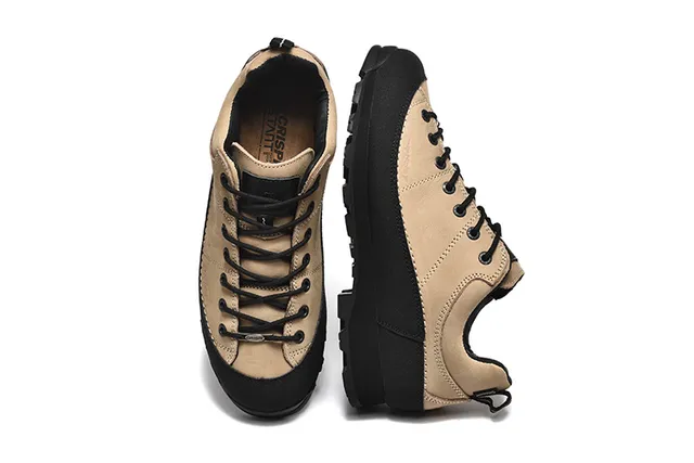 Army Green Black Mid-Cut Lace-Up Olive And Two-Tone Hiking Boots 17