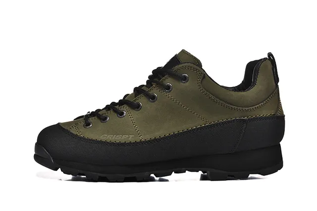 Army Green Black Mid-Cut Lace-Up Olive And Two-Tone Hiking Boots 21