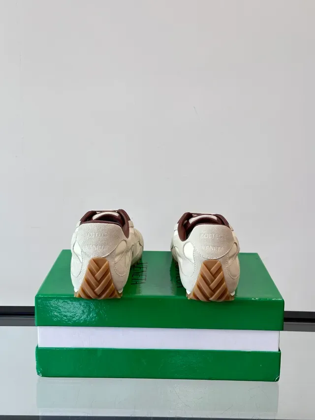 Beige and Cream Suede Layered Overlay Lifestyle Sneaker 4