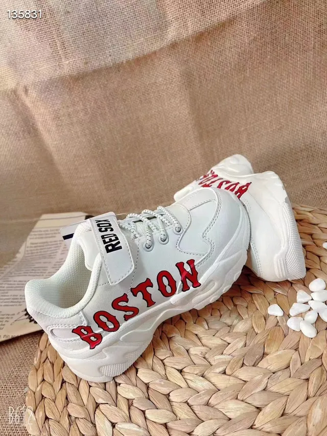 Beige Black Oversized Sole Dual Lace-and-Strap Closure Chunky Sneakers 24