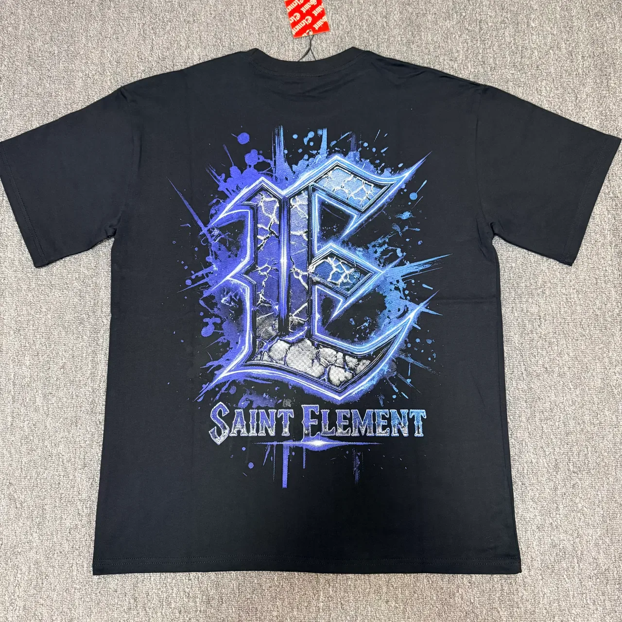 Black Graphic-Print Crew-Neck Short-Sleeve T-Shirt 2
