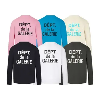 Black Long-Sleeve Crewneck Sweater