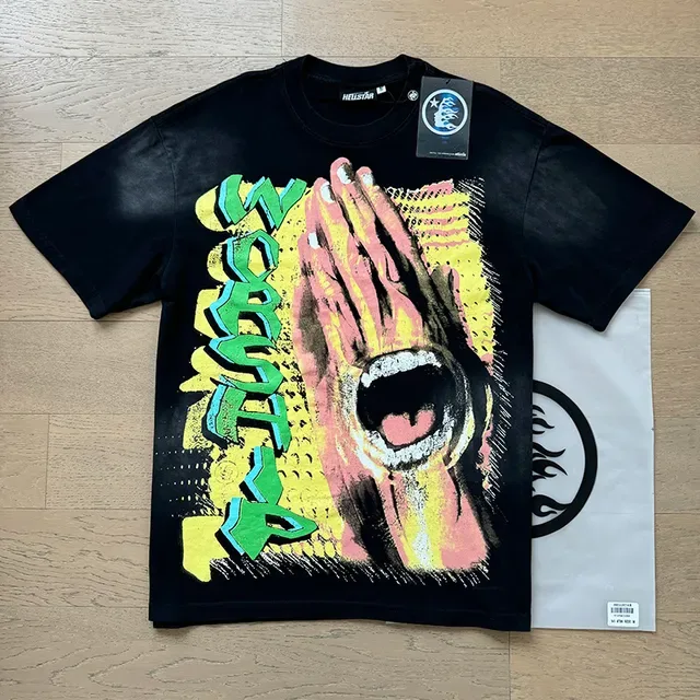 Black Oversized Double-Sided Graphic Print T-Shirt 9