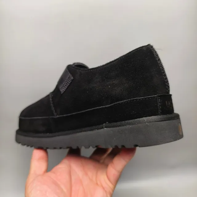 Black Suede T-Strap Platform Mary Jane Shoes 4