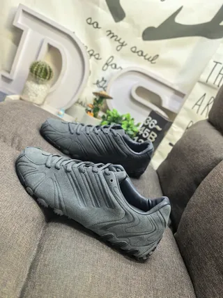 Black Synthetic Overlay Lace-Up Sneakers 17