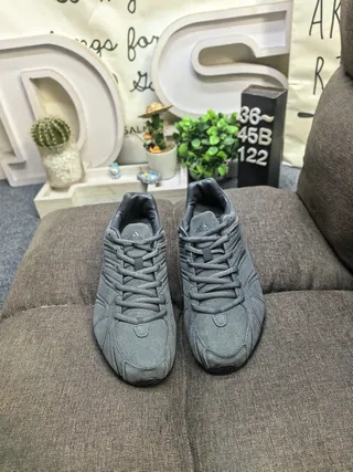 Black Synthetic Overlay Lace-Up Sneakers 20
