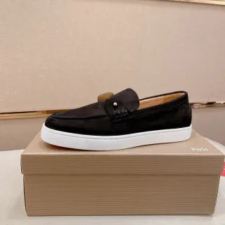 काला सफेद सुड Moc-Toe निर्माण लोफर
