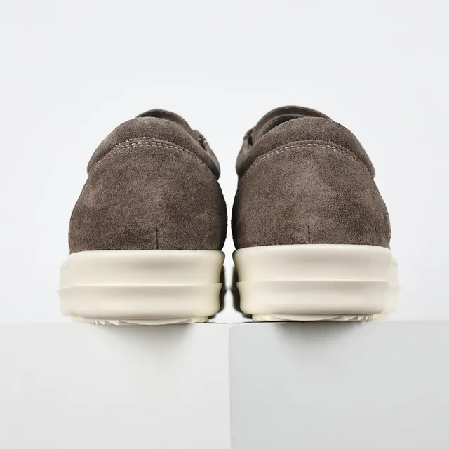 Brown Beige Suede Upper Off-White Side Panel Sneakers 8