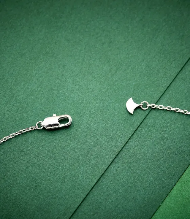 Butterfly Motif Pavé Crystal Necklace 5