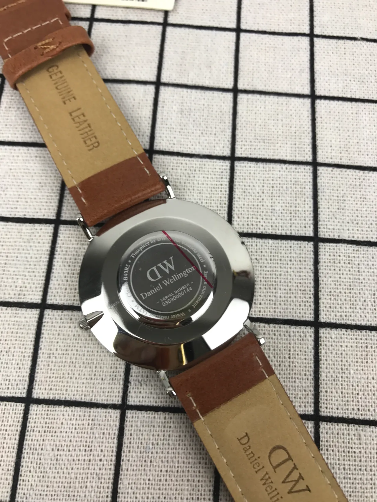 Daniel Wellington Classic Black Brown Minimalist Thin Case Quartz Watch 3