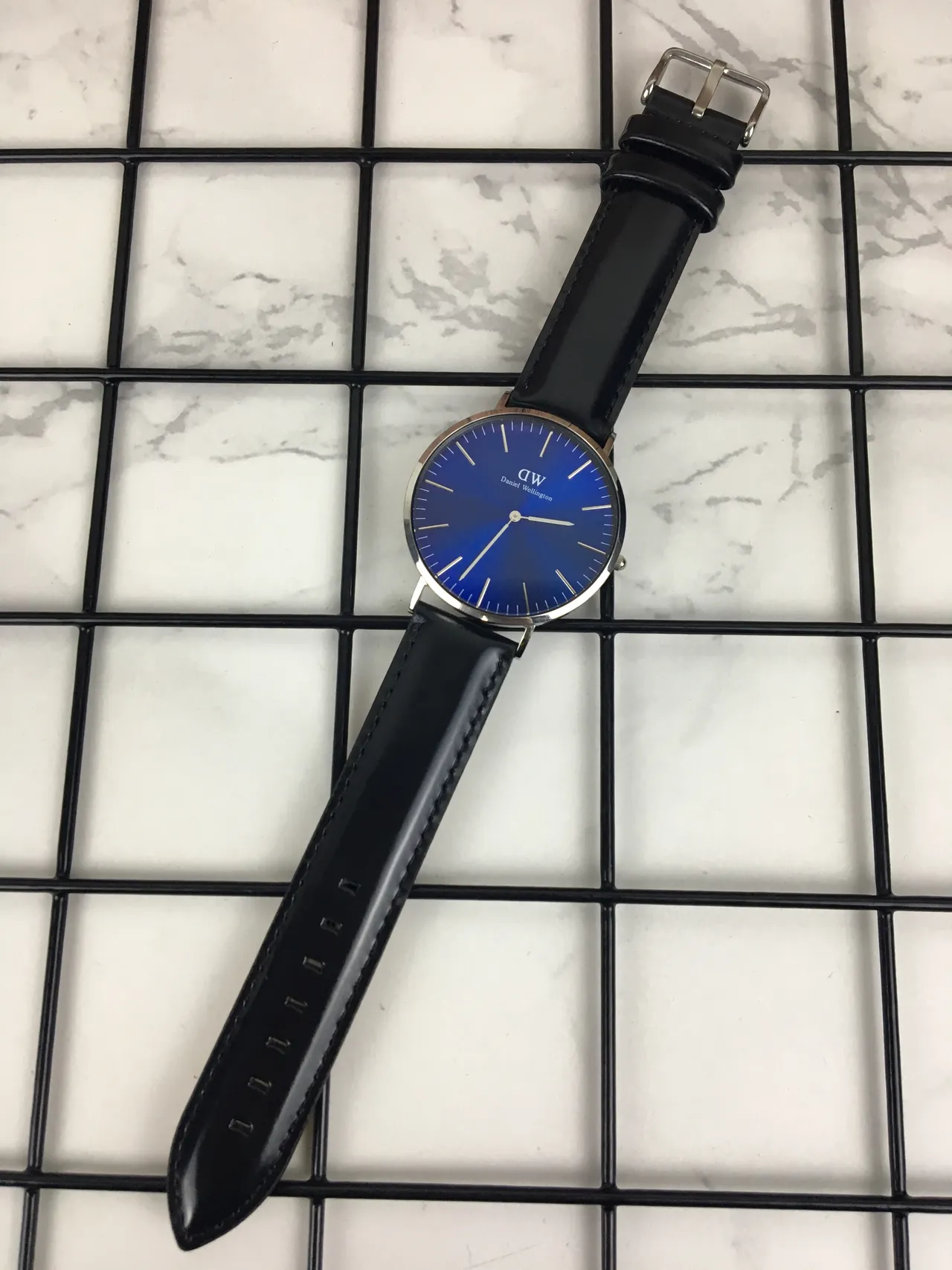Daniel Wellington Icon Blue Sunburst Quartz Watch 5