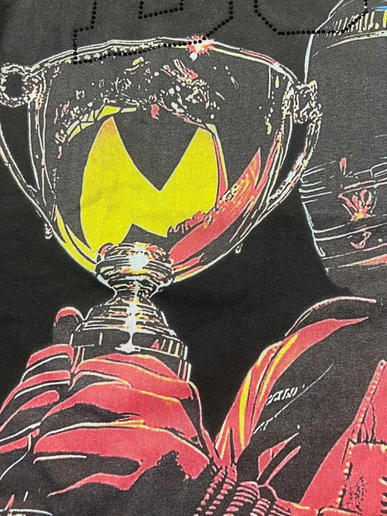 DUAA Racer Trophy Graphic Black T-Shirt 3