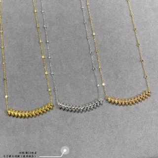 سلاسل مع تعليقات بار مساميرة بنمط ذهبي وفضي