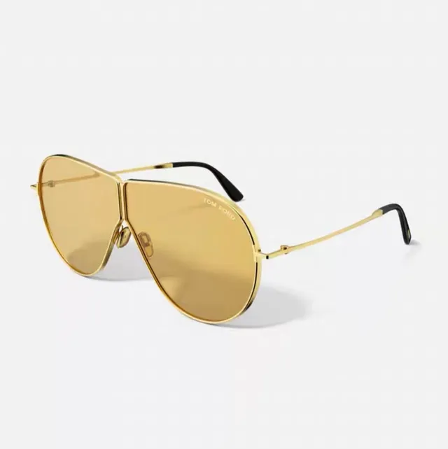 Gold Frame Light Green Lens Aviator Sunglasses 9