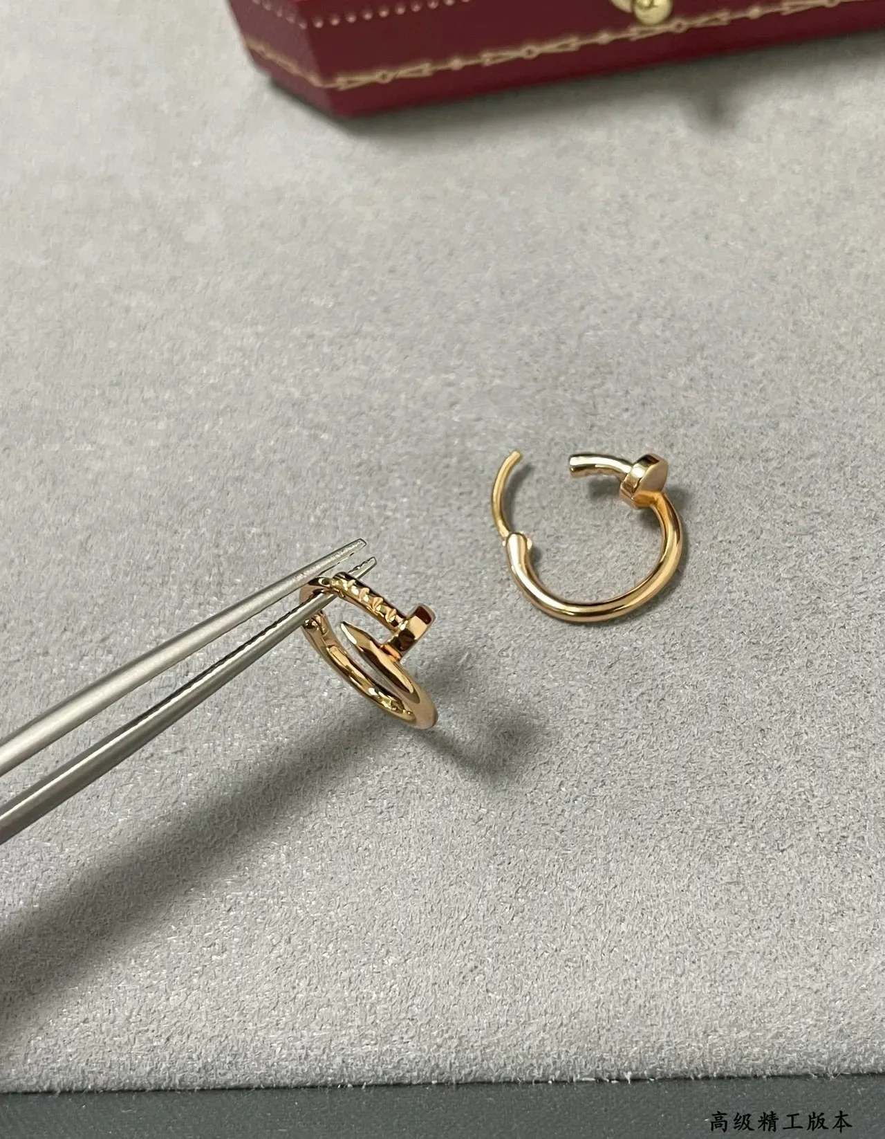 Gold Hoop Geometric Bar Accent Jewelry 4