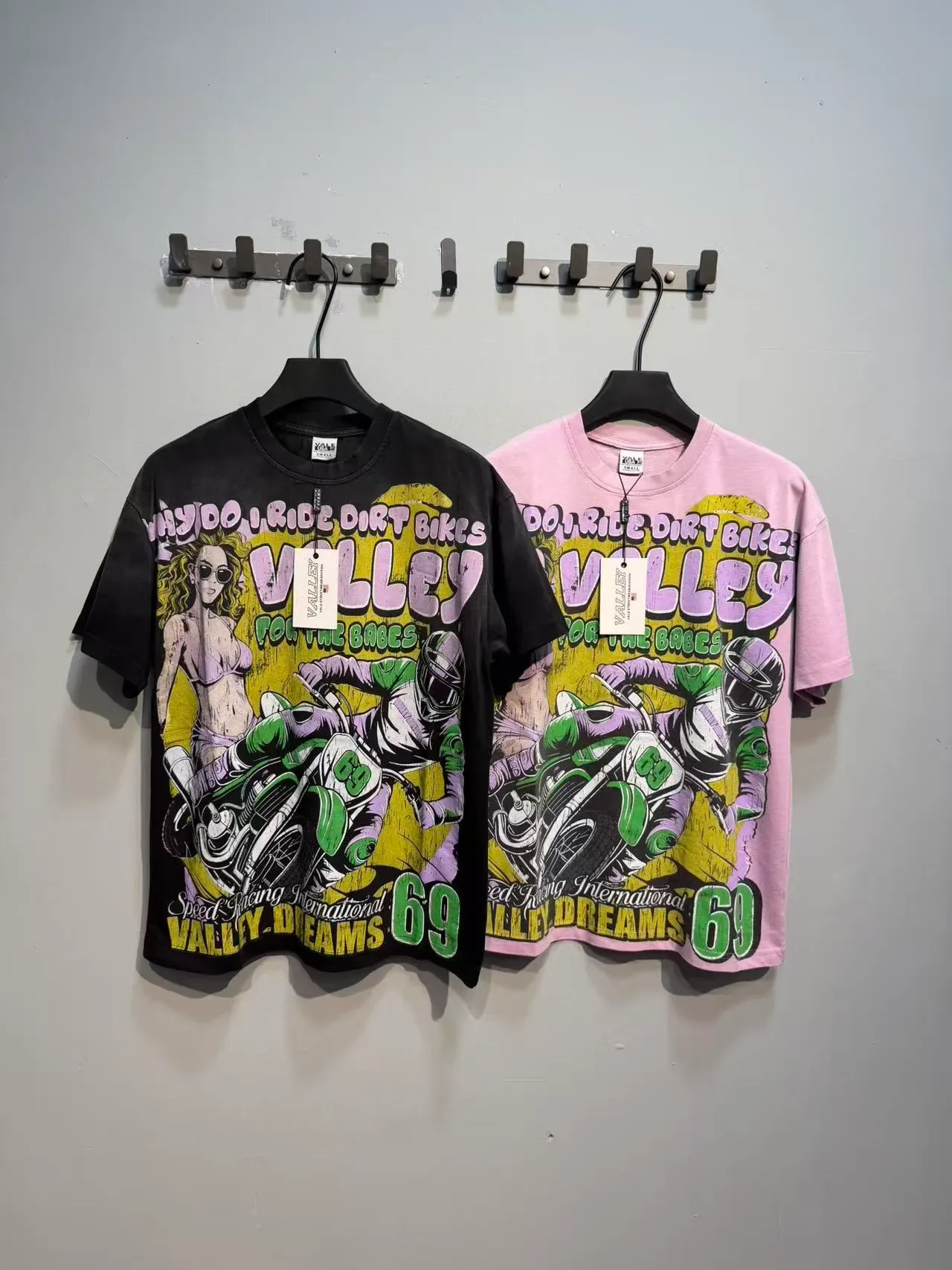 Graphic Print Crew Neck Oversized T-Shirt 12