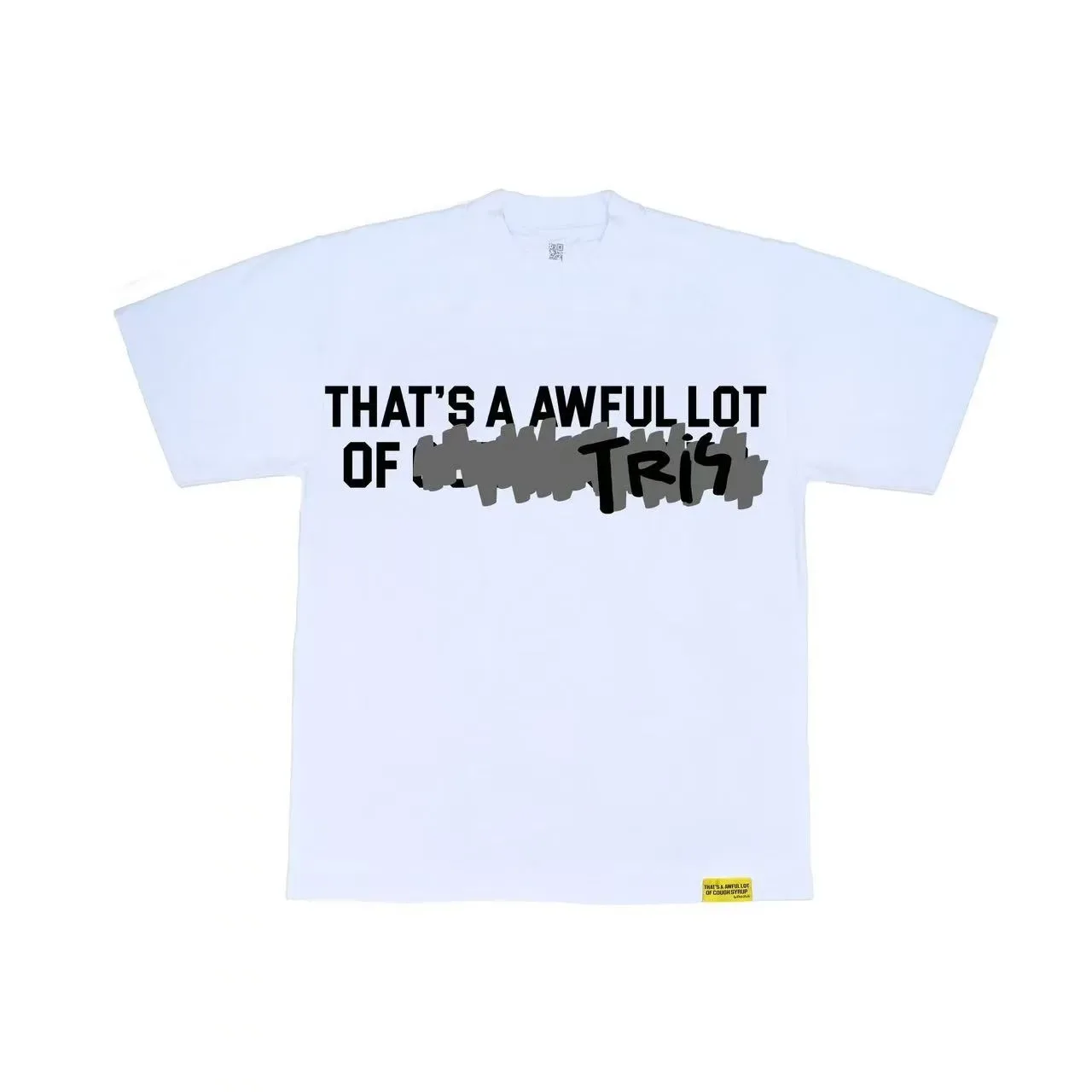 Graphic Print Oversized Crew Neck T-Shirt 9