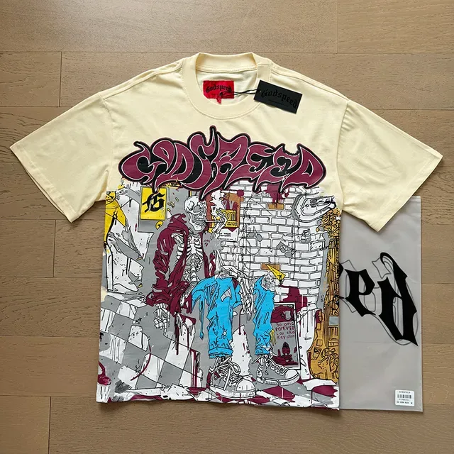 Graphic-Print Oversized Double-Sided T-Shirt 6