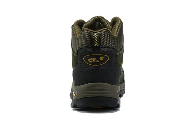 Jack Wolfskin أحذية نزهة أخضر زيتوني وأسود 11