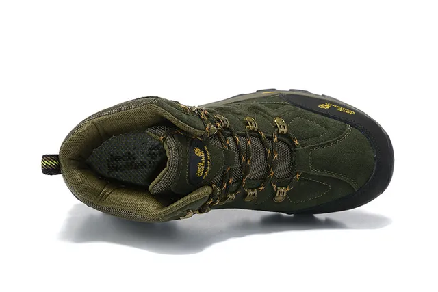 Jack Wolfskin أحذية نزهة أخضر زيتوني وأسود 12